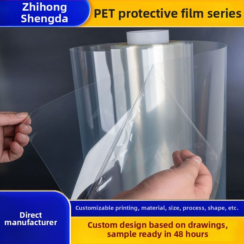 Ekrano apsauginė PET plėvelė — pritaikomas storis, optinio laipsnio PET, pritaikoma lipavimo sistema; tinka nešiojamiems kompiuteriams, PDA, išmaniesiems telefonams, planšetėms ir žaidimų konsolėms