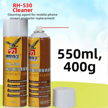 530 precīzs elektronikas tīrīšanas līdzeklis | piemērots portatīvajam datoram, viedtālrunim un datoram | pH 0.875 | šķīdinātājs | OEM