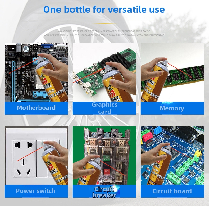 530 precīzs elektronikas tīrīšanas līdzeklis | piemērots portatīvajam datoram, viedtālrunim un datoram | pH 0.875 | šķīdinātājs | OEM