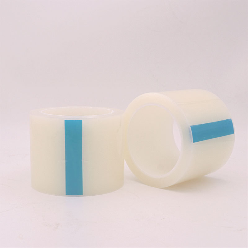 PE dulkių šalinimo plėvelė telefonams ir kompiuteriams – skaidri ekrano valymo plėvelė su akriliniu klijais, 0,06 mm, aukštas skaidrumas, guminis branduolys