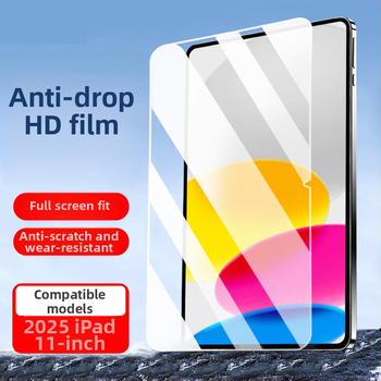 iPad temperatētā stikla ekrāna aizsargs – priekšējā aizsardzība, HD, anti-pirkstu nospiedums, Zīmols YOT, Apple iPad