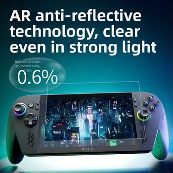 Rog Xbox Ally X AR pretrefleksijas pārklājums, 95% caurlaidība, filmas biezums 0.17 mm, oriģinālais AR films, piemērots Rog Xbox Ally X