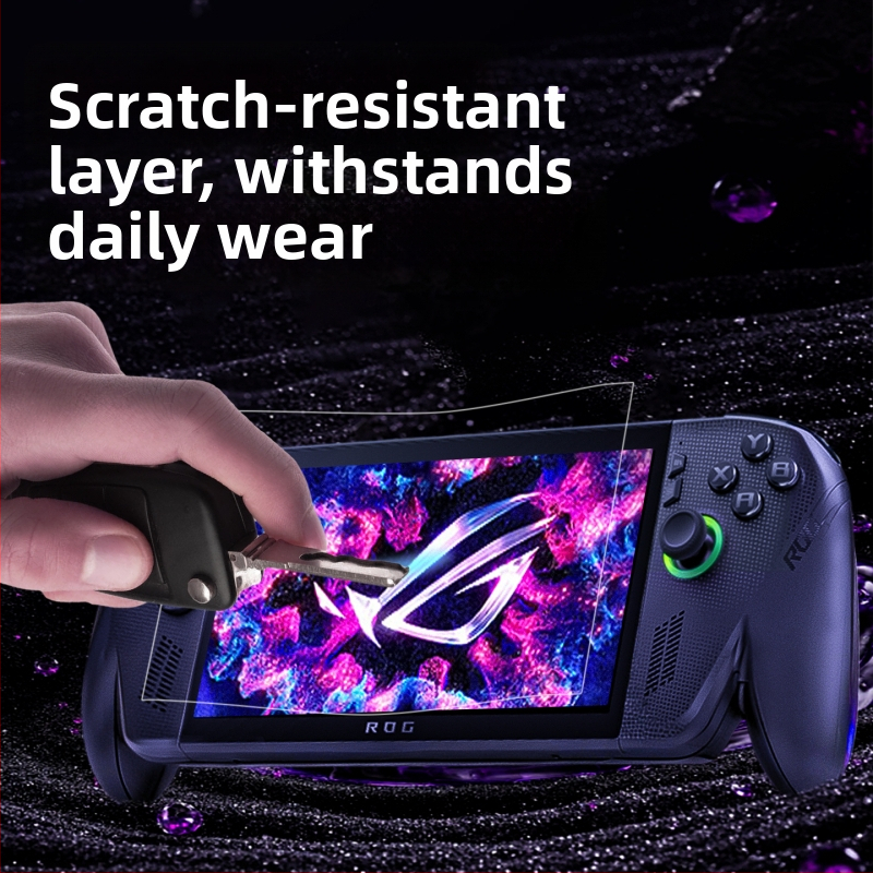 Rog Xbox Ally X AR pretrefleksijas pārklājums, 95% caurlaidība, filmas biezums 0.17 mm, oriģinālais AR films, piemērots Rog Xbox Ally X