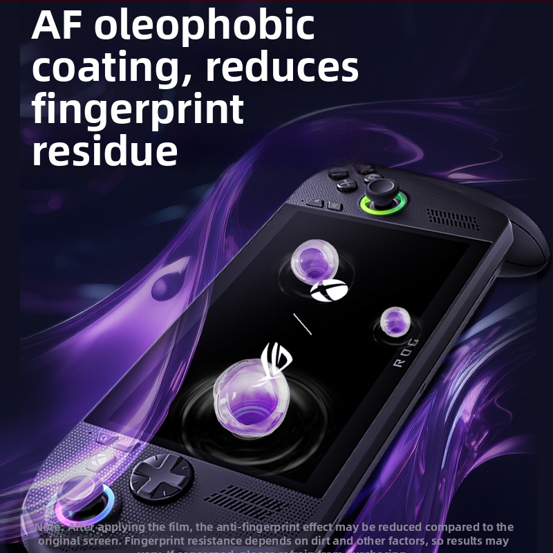 Rog Xbox Ally X AR pretrefleksijas pārklājums, 95% caurlaidība, filmas biezums 0.17 mm, oriģinālais AR films, piemērots Rog Xbox Ally X