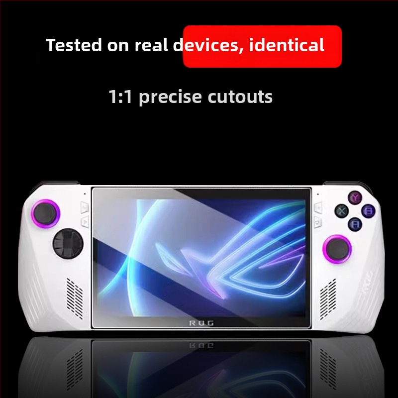 Asus ROG Ally ekrāna aizsargstikls, HD, 0,33 mm, pret pirkstu nospiedumiem