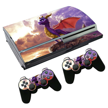 PS3 Fat korpusa PVC uzlīme, biezums 0.04–0.08 mm, noņemama, elpojoša, bez atlikumiem līmes, pielāgota zīmējumam