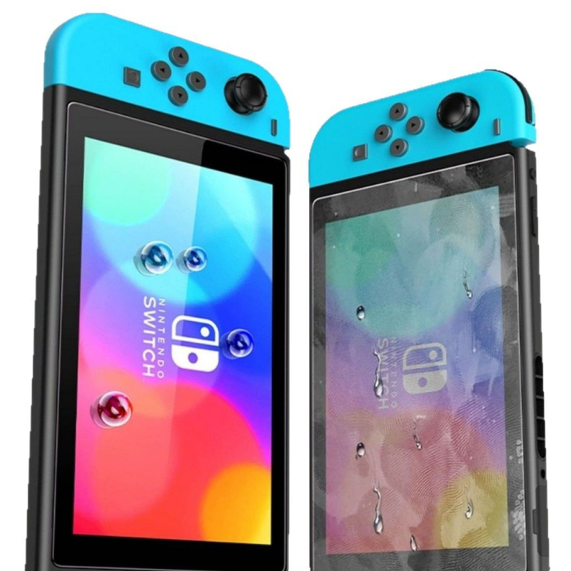 Nintendo Switch pretatspoguļojoša ekrāna plēve ar AR pārklājumu, caurlaidība 95%, biezums 0,17 mm
