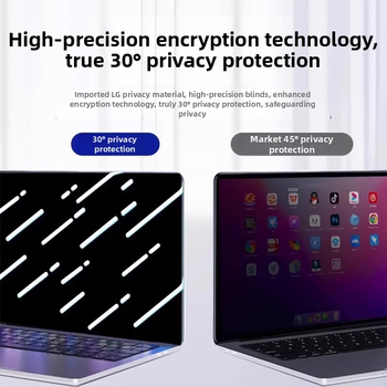 Taoxin Privacy Screen Protector за MacBook Air 13 и MacBook Pro 15 — HD anti-peep филм, съвместим с MacBook серия, тегло 25 г, излязъл през 2024 г.