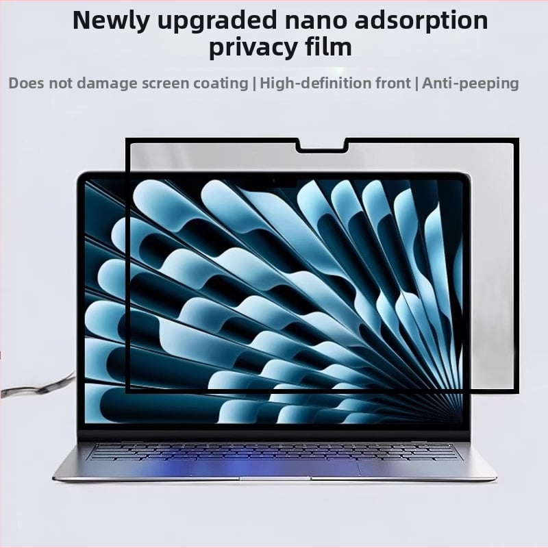 Taoxin Privacy Screen Protector за MacBook Air 13 и MacBook Pro 15 — HD anti-peep филм, съвместим с MacBook серия, тегло 25 г, излязъл през 2024 г.