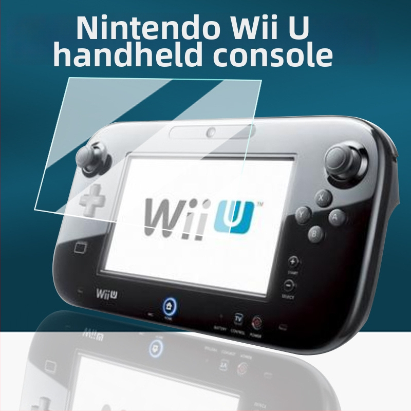 Nintendo Wii U ekrāna plēve, PET materiāls, biezums 0,17 mm, caurlaidība 96%, pretatstarojums