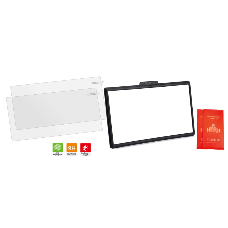 Switch2 ekrāna aizsargs no temperētā stikla, 2 gab., pret pirkstu nospiedumiem, iekļauts tīrīšanas maisiņš