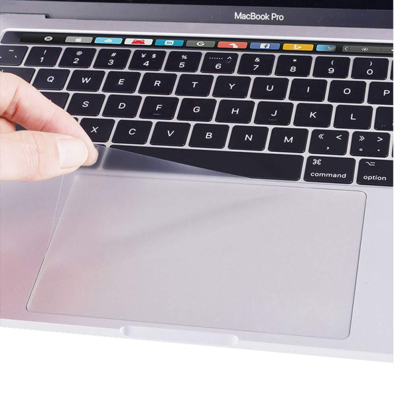 MacBook Pro ir Air touchpad plėvelė — matinė apsauginė plėvelė, anti pirštų atspaudų, PET medžiaga