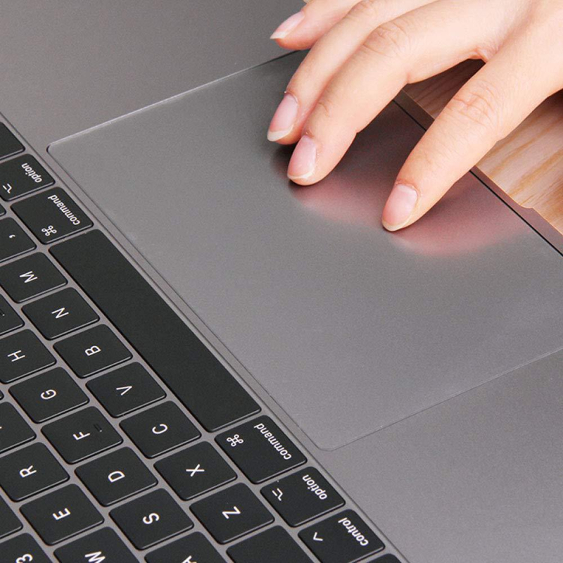 MacBook Pro ir Air touchpad plėvelė — matinė apsauginė plėvelė, anti pirštų atspaudų, PET medžiaga
