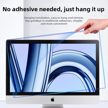 Monitor kijelzővédő a kékfény elleni védelemhez, HD felbontású, asztali számítógépekhez – német import anyagok – OEM feldolgozás – 500 g – anti-glare akril panel