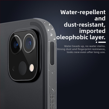 Putekļu izturīga malas aizsardzes plēve Apple iPad Pro 2024 – NPK parasta membrāna, sānu skaļruņa aizsardzība