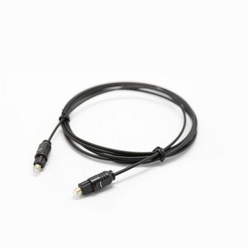Cablu SPDIF digital audio cu conector optic TOSLINK, miez din fibră optică din plastic, înveliș PVC, greutate 0,2, lansat în 2018