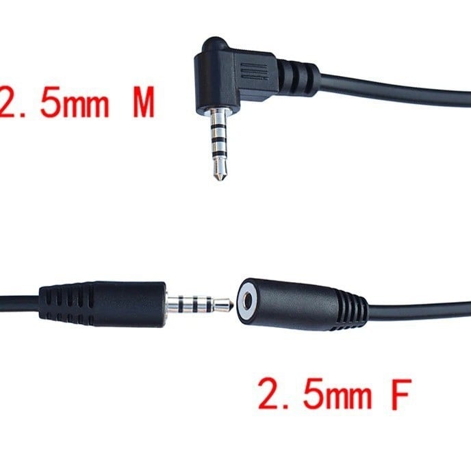 4-pólusú férfi–női audio hosszabbító kábel, SHD-23, réz vezető, ROHS