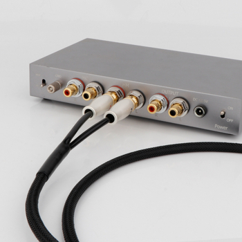 Prefer Cablu audio 3.5mm la RCA dual, cupru fără oxigen, certificat ROHS