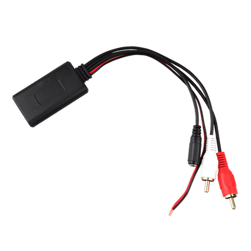 Automobilski AUX audio kabel s 2RCA lotus konektorima, Bluetooth s ugrađenim mikrofonom, PVC + bakar