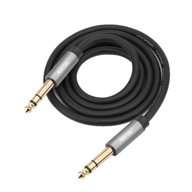 6,35 mm muški–muški stereo kabel s tri vodiča, redukcija buke, za gitaru i mikser