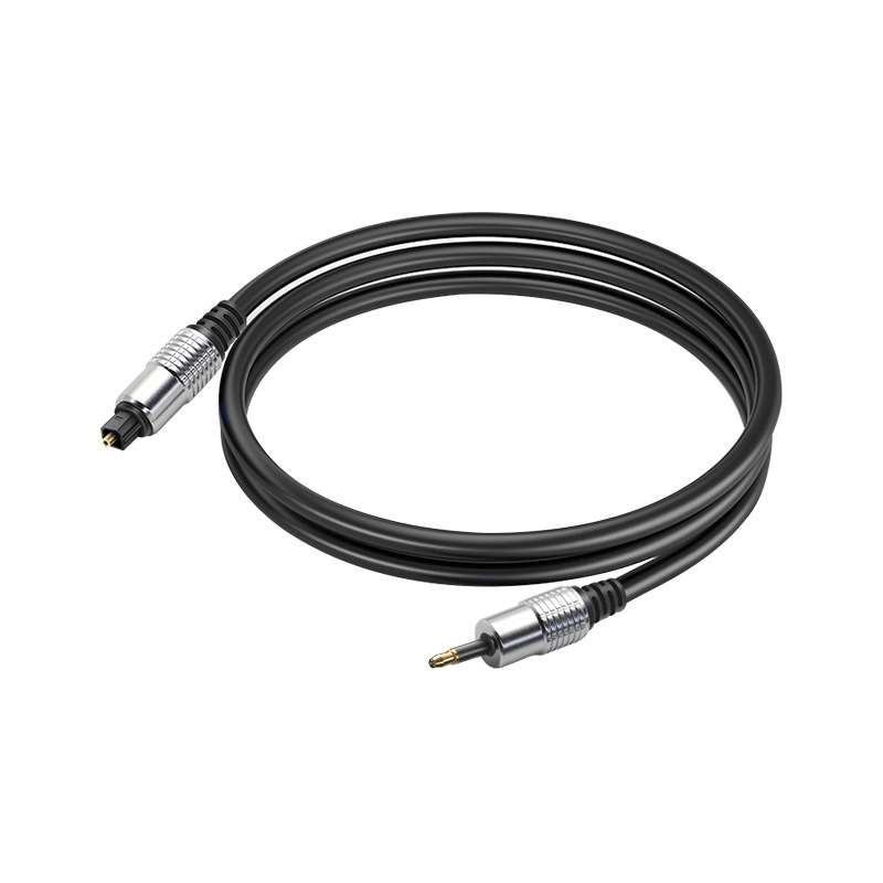Cobolong cablu Toslink din fibră cu conector pătrat, înveliș PVC, cablu audio digital de înaltă calitate pentru audio-video, personalizare disponibilă, factură emisă la cerere