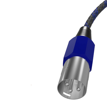 Izbalansirani XLR kabel za mikrofon, muški–ženski, model KL004pvc-3M, bakreno jezgro s tinom, OFC vodiči, ISO 9001 certificirano