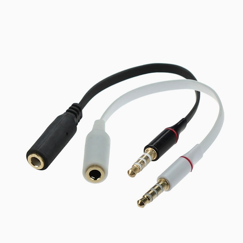 Produžni kabel za slušalice s plosnatim dizajnom, stil noodle, 3,5 mm muški–ženski, jezgro od tiniranog bakra, PU izolacija