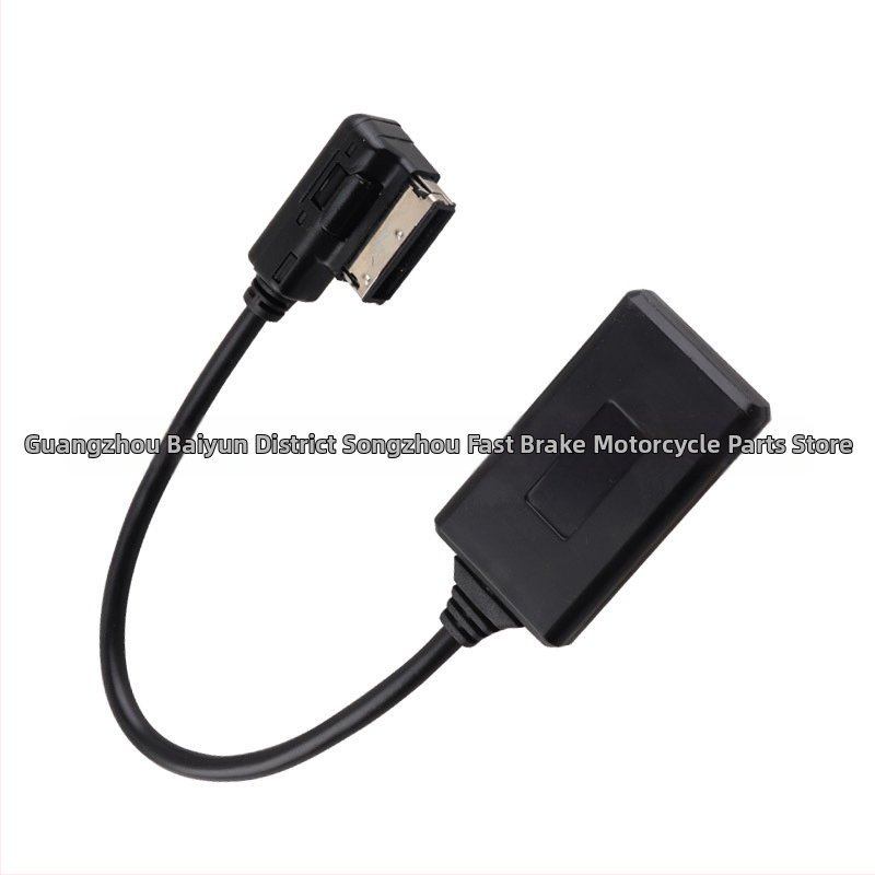 Linie audio Bluetooth AMI pentru Mercedes-Benz: Bluetooth 5.0, nucleu din cupru PVC, conductori din cupru, compatibil cu modelele A/B/C/E/M/S/R/W/GL/ML/SL/CLS/SLK/GLK