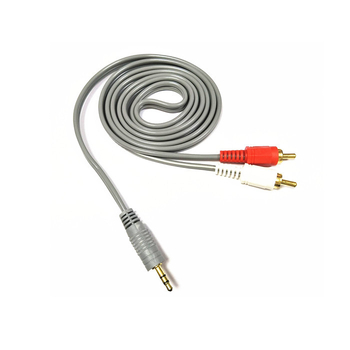 Cablu AV, Lotus Line, 3,5 mm către conectori Lotus duali, nucleu din cupru, lungime 1,5 m sau 3 m