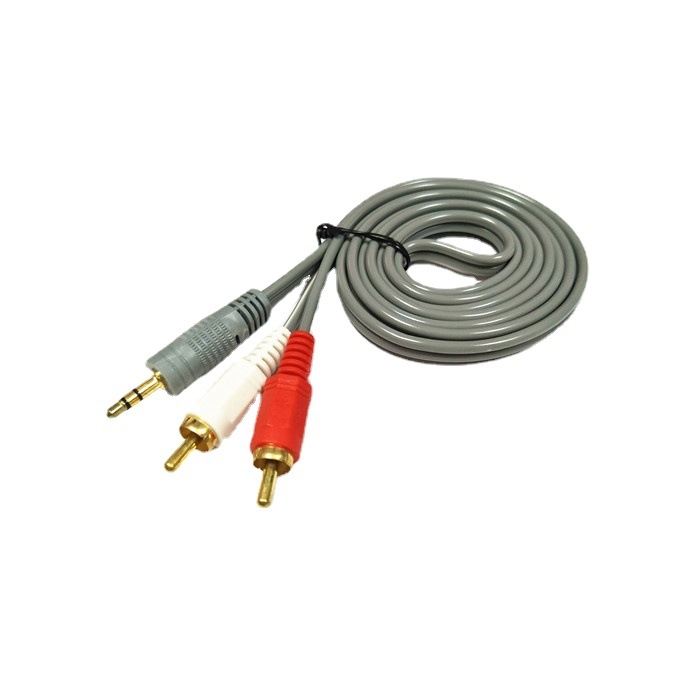 Cablu AV, Lotus Line, 3,5 mm către conectori Lotus duali, nucleu din cupru, lungime 1,5 m sau 3 m