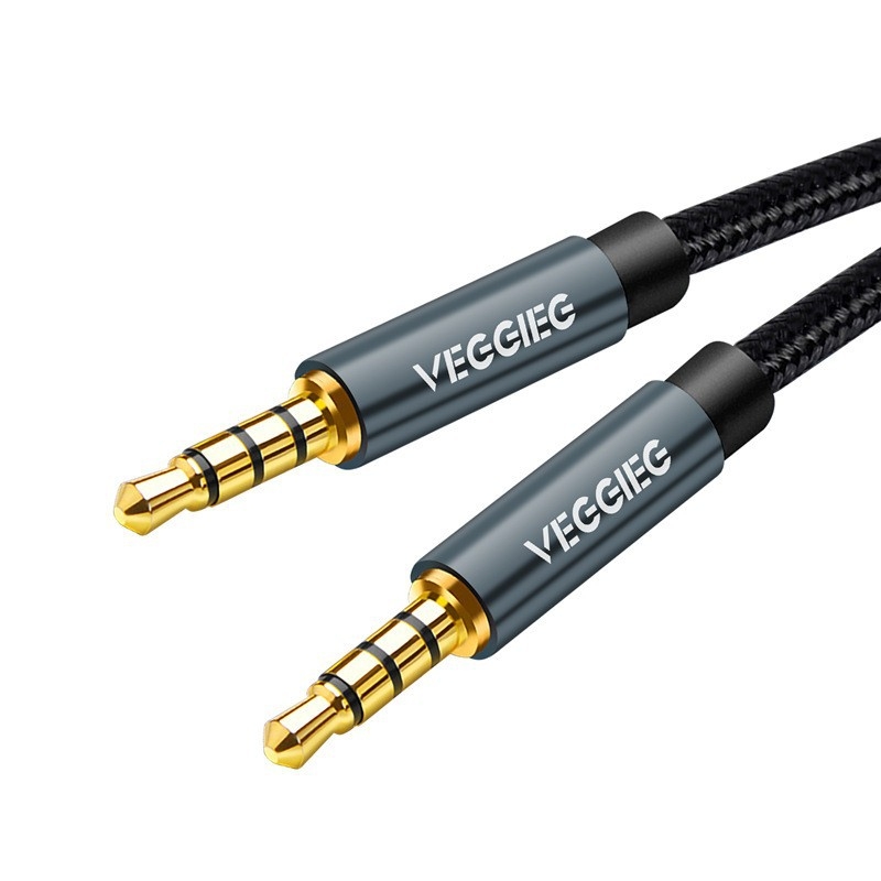 Weige AV linija 3,5 mm muški–muški audio kabel za računala perifernu opremu, bakarom obloženi aluminijski vod, voditelj od legure, model V-a501