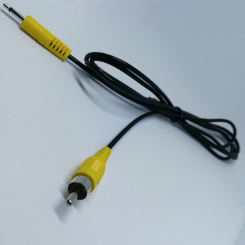 Cablu audio 3,5 mm mono către RCA masculin, pentru periferice PC, nucleu din cupru pur, conductori din cupru