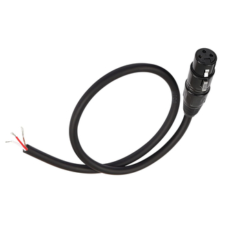 JM cablu audio XLR 3 conductori, contacte aur, nucleu din cupru pur, izolație PVC, Rohs certificat, pentru mixere, amplificatoare și microfoane