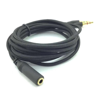 2-u-1 audio kabel za Razer over-ear slušalice — vodiči sa srebrnim premazom, jezgro od tinirane bakrene žice, bakreni vodič bez kisika, računalni adapter kabel za digitalne uređaje