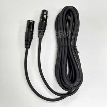Lanke XLR Cablu audio balansat cu trei conductori, mufă M–F