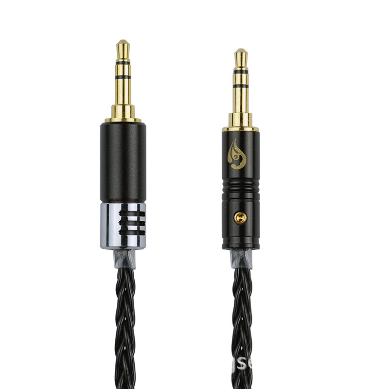 Cablu audio pentru căști Yangshi (model Chiyan) cu nucleu din cupru placat cu argint și conductori din cupru; compatibil MDR-1A, 1000XM4/5, MSR7, SHP9500, 9600, X2HR
