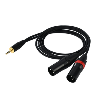 Shao Maozhi cablu audio, 3,5 mm la XLR-F, cu placare aur, miez din cupru, pentru PC
