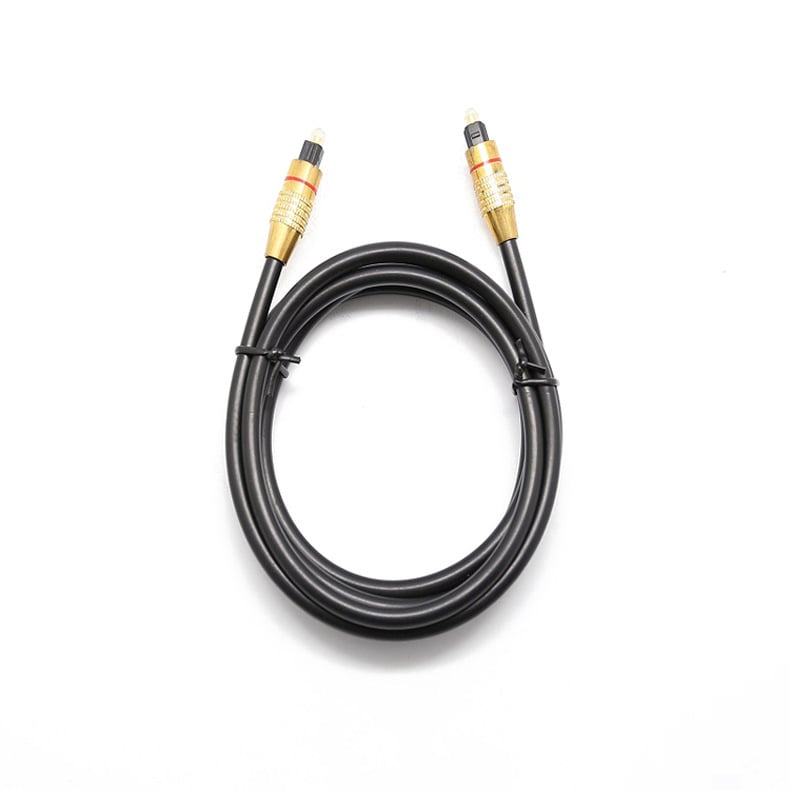 OD6.0 Audio optični kabel s pozlaćenim konektorom, Toslink, digitalno kvadratno sučelje