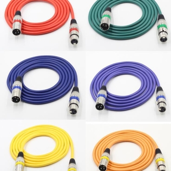 Cablu audio XLR, conectare masculin-feminină, nucleu din cupru pur, cupru fără oxigen, placare nicelată, ROHS certificat