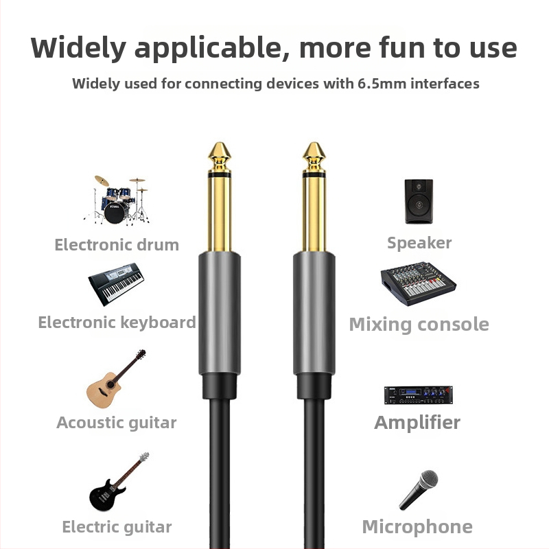 XLR audio kábel – zlaté konektory, čisté meďové vodiče, holé meďové jadro, univerzálna kompatibilita, model Yg036