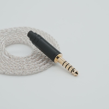 Zixin 4-žilni kabel za slušalice od monokristalnog bakra sa slojem srebra, Hi-Fi kabel za nadogradnju slušalica, konektori 0.782 / QDC / TFZ / MMCX
