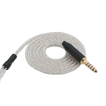 Zixin 4-žilni kabel za slušalice od monokristalnog bakra sa slojem srebra, Hi-Fi kabel za nadogradnju slušalica, konektori 0.782 / QDC / TFZ / MMCX