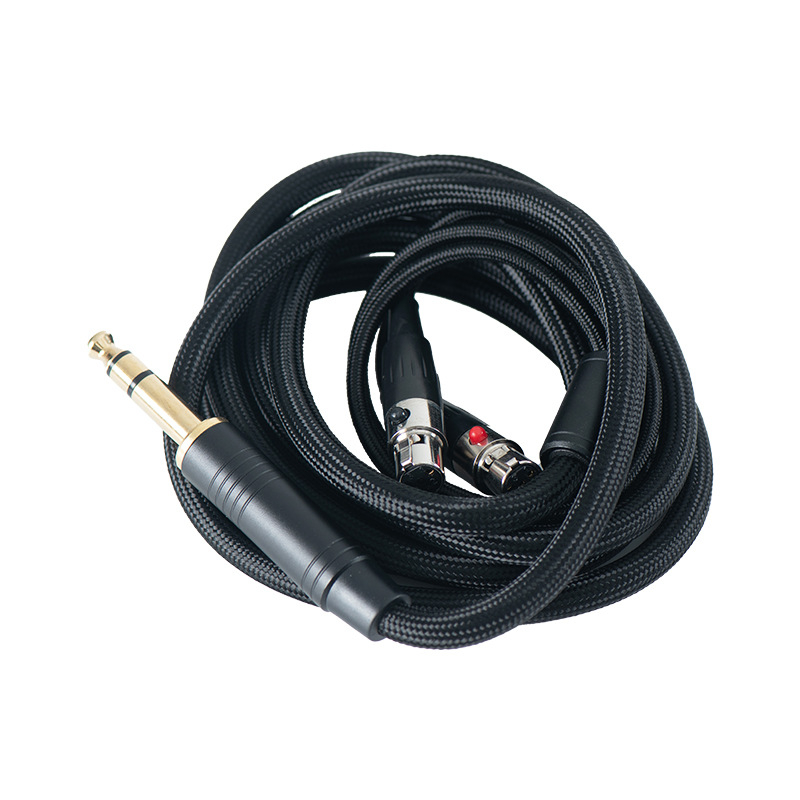 Audio kabel s MMCX priključkom, bakreni vod s premazom srebra, bakar bez kisika, srebrni završni sloj, duljina prilagodljiva