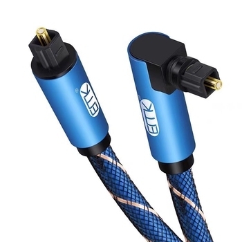 EMK LS/9 Cablu pentru difuzoare din fibră optică, cu contacte placate cu aur, ROHS certificat, pentru dispozitive digitale