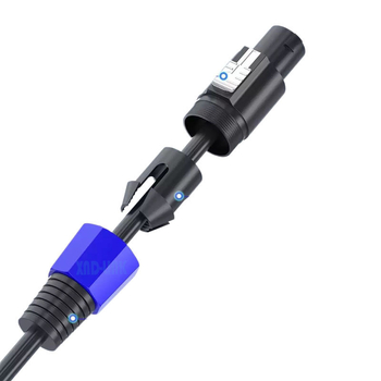Ohm audio kabel, 4-žilni kabel, muško–ženski konektor, za pozornicu, pojačalo i zvučnike