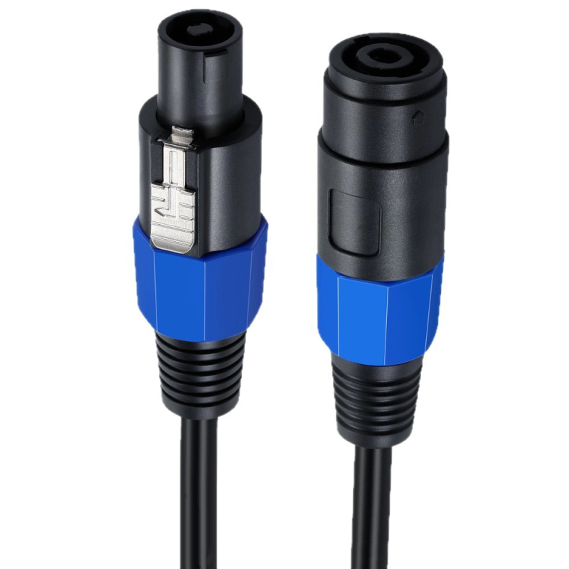 Ohm audio kabel, 4-žilni kabel, muško–ženski konektor, za pozornicu, pojačalo i zvučnike