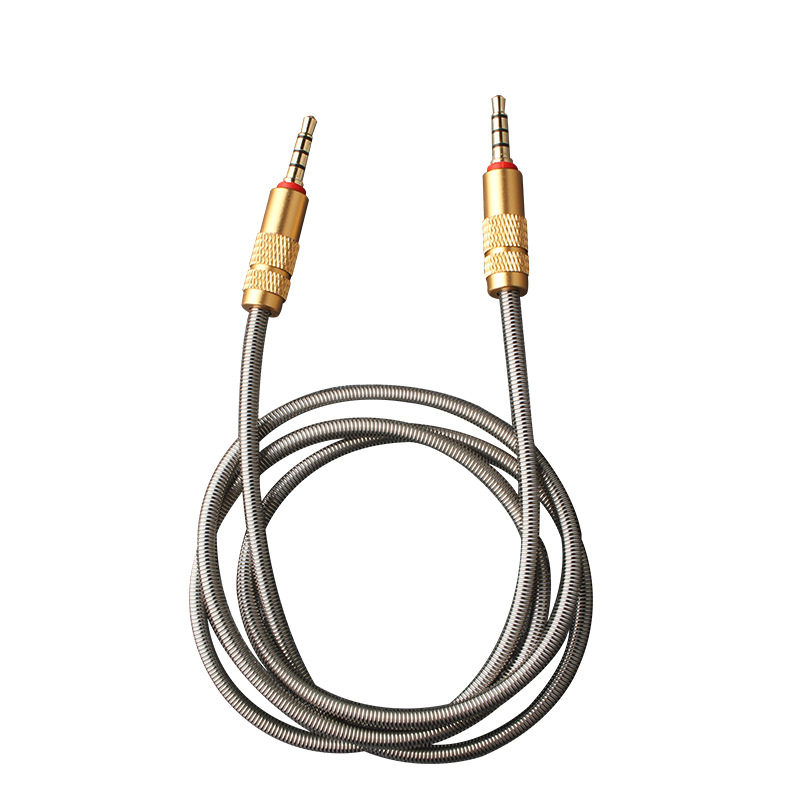 KO5 Yinhe 3,5 mm auto AUX audio kabel, pozlaćeni, bakrena jezgra s premazom kalaja, vodiči od legure