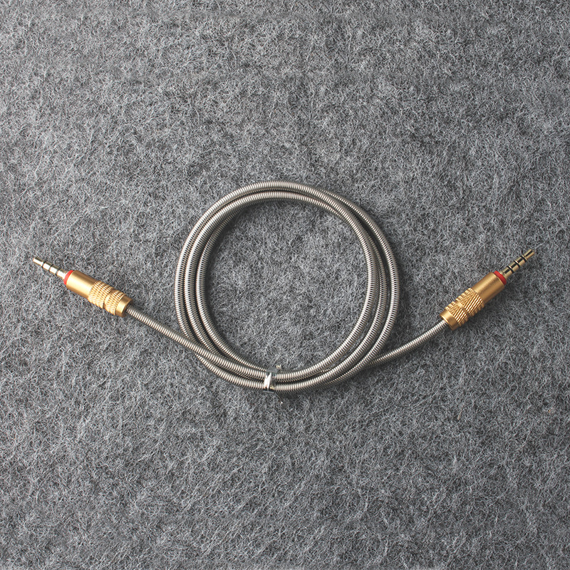 KO5 Yinhe 3,5 mm auto AUX audio kabel, pozlaćeni, bakrena jezgra s premazom kalaja, vodiči od legure