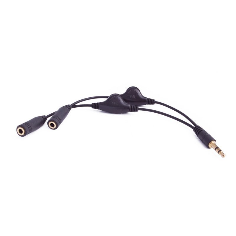 3,5 mm audio kabel, model 12016, pozlaćen, jezgra od emajliranog vodiča, ROHS (model 12016; pozlaćen; emajliran vodič)