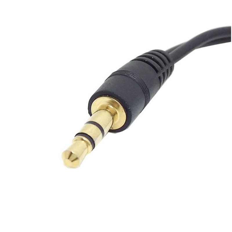 3,5 mm audio kabel, model 12016, pozlaćen, jezgra od emajliranog vodiča, ROHS (model 12016; pozlaćen; emajliran vodič)